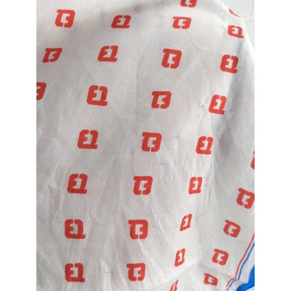 Vintage Queen Elizabeth 2 Cruise Ship Scarf 11" by 53" READ Description - Picture 5 of 11